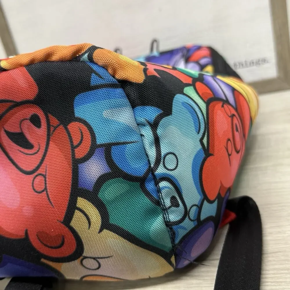 Sprayground Gummy-Bear Lips Backpack Multicolor Laptop Travel Bag
